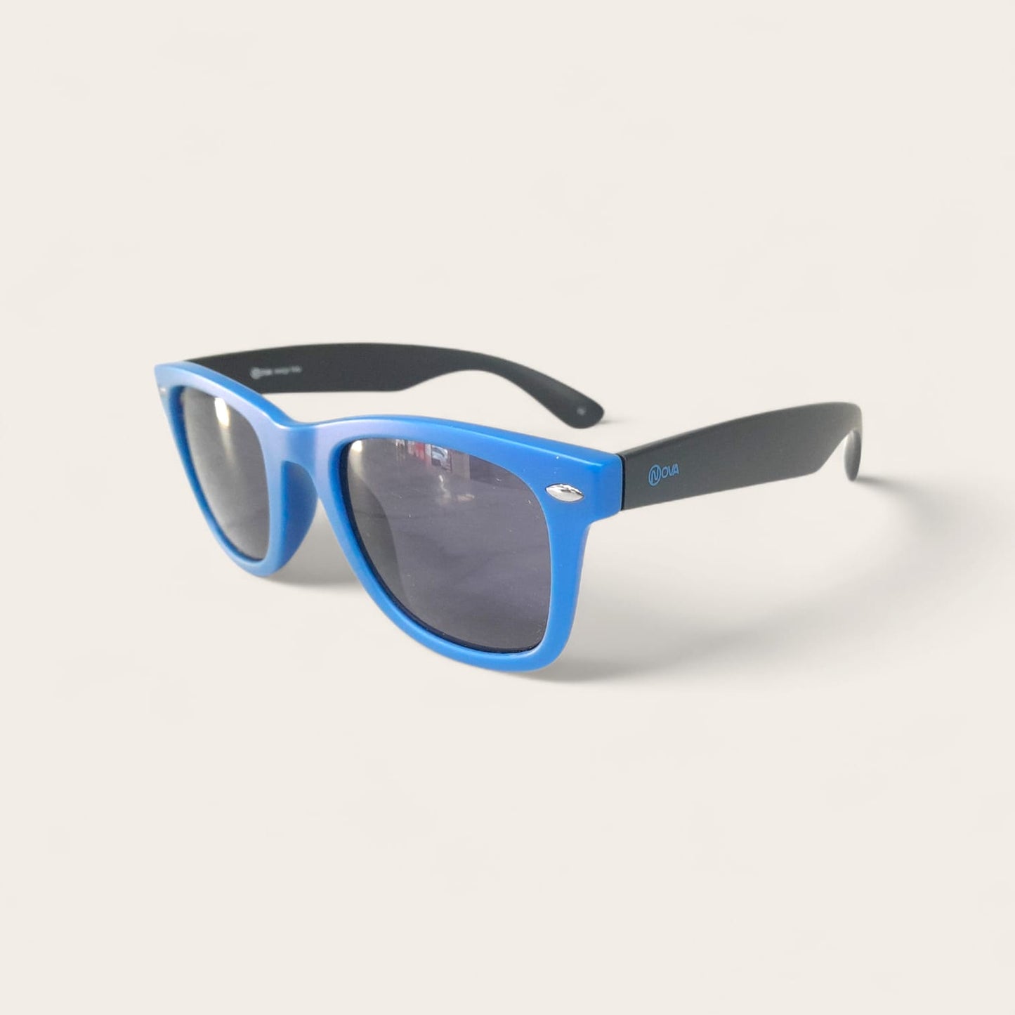 Nova Blue & Black Wayfarer Sunglasses – Premium Eyewear at Bhargava Chashme Wale
