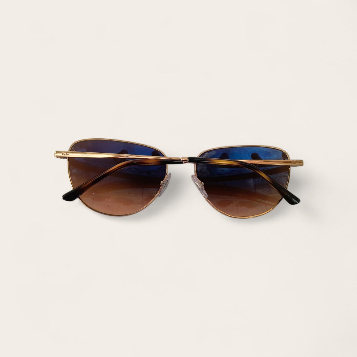 Ray-Ban Unisex Brown Gradient Sunglasses RB3740I